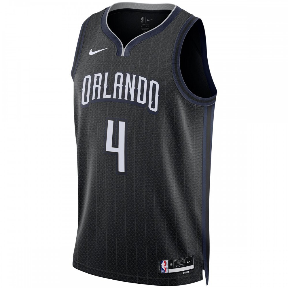 Jalen Suggs Orlando Magic Unisex 2022/23 Swingman Jersey - City Edition - Black-Pro Kit Vault | Brand New 26/27 Sports Jerseys